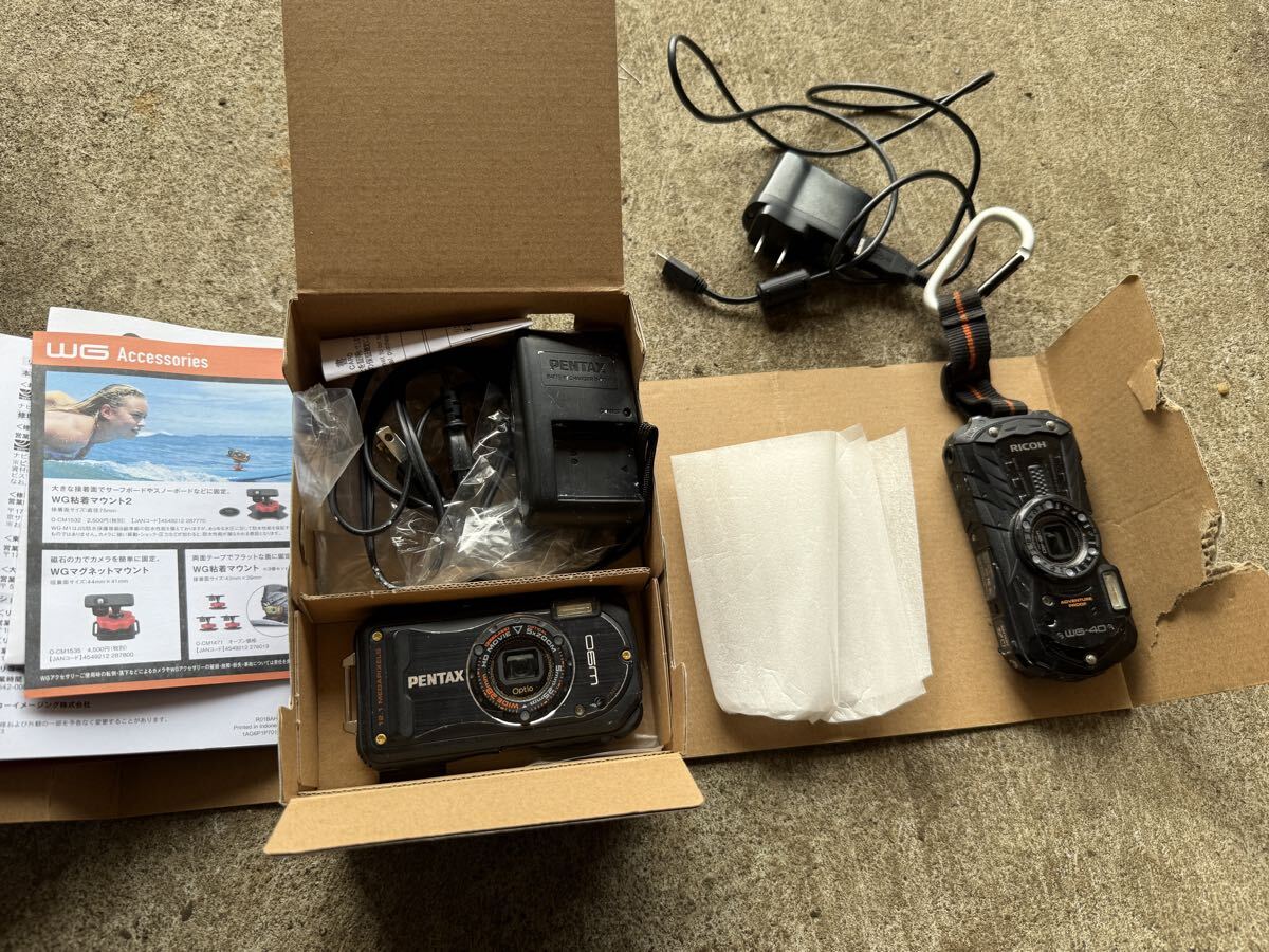 RICOH コンパクトデジタルカメラ 防水 ペンタックス 現状品 動作未確認 拍卖