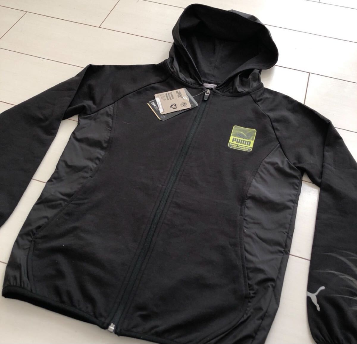 ☆新品プーマPUMA☆DRYジュニアジップフーディー【150】☆拍卖