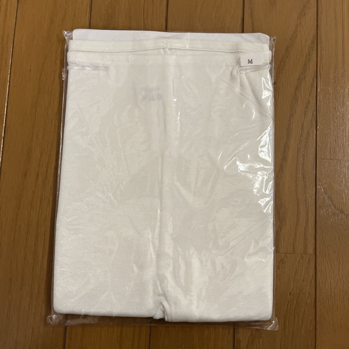 未開封 未使用品 レディース下着 肌着・ロングパンツ ホワイト サイズM・ヒップ85〜93 日本製 拍卖