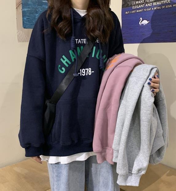 LHK864★パーカー レディース トレーナー スウェットかわいい 大きいサイズ おしゃれファッション ゆったり 体型カバーフード付き拍卖