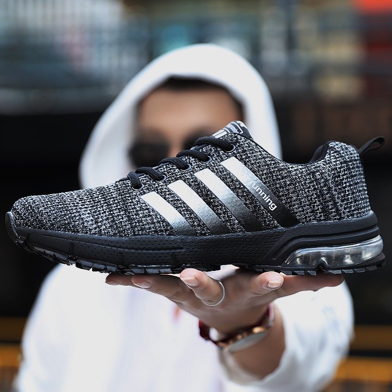 TZX695★春夏 ゴルフシューズ 男性女性 メッシュ 通気性 屋外 ゴルフ スニーカー トレーニングシューズ エアクッション 2拍卖