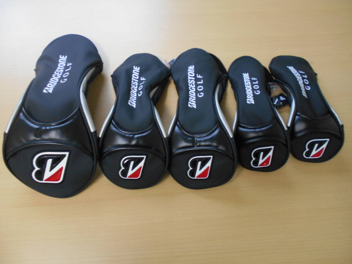 ■2025年 ブリヂストンゴルフ 5本 DR×1 FW×2 UT×2 ブラック 新品■拍卖