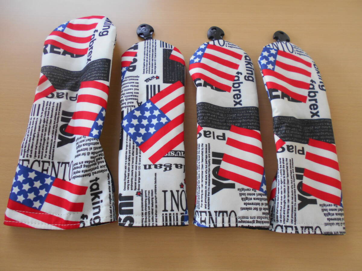 ■パイレーツフラッグ 4本 DR×1 FW×3 カラー/USネイビー 新品■拍卖