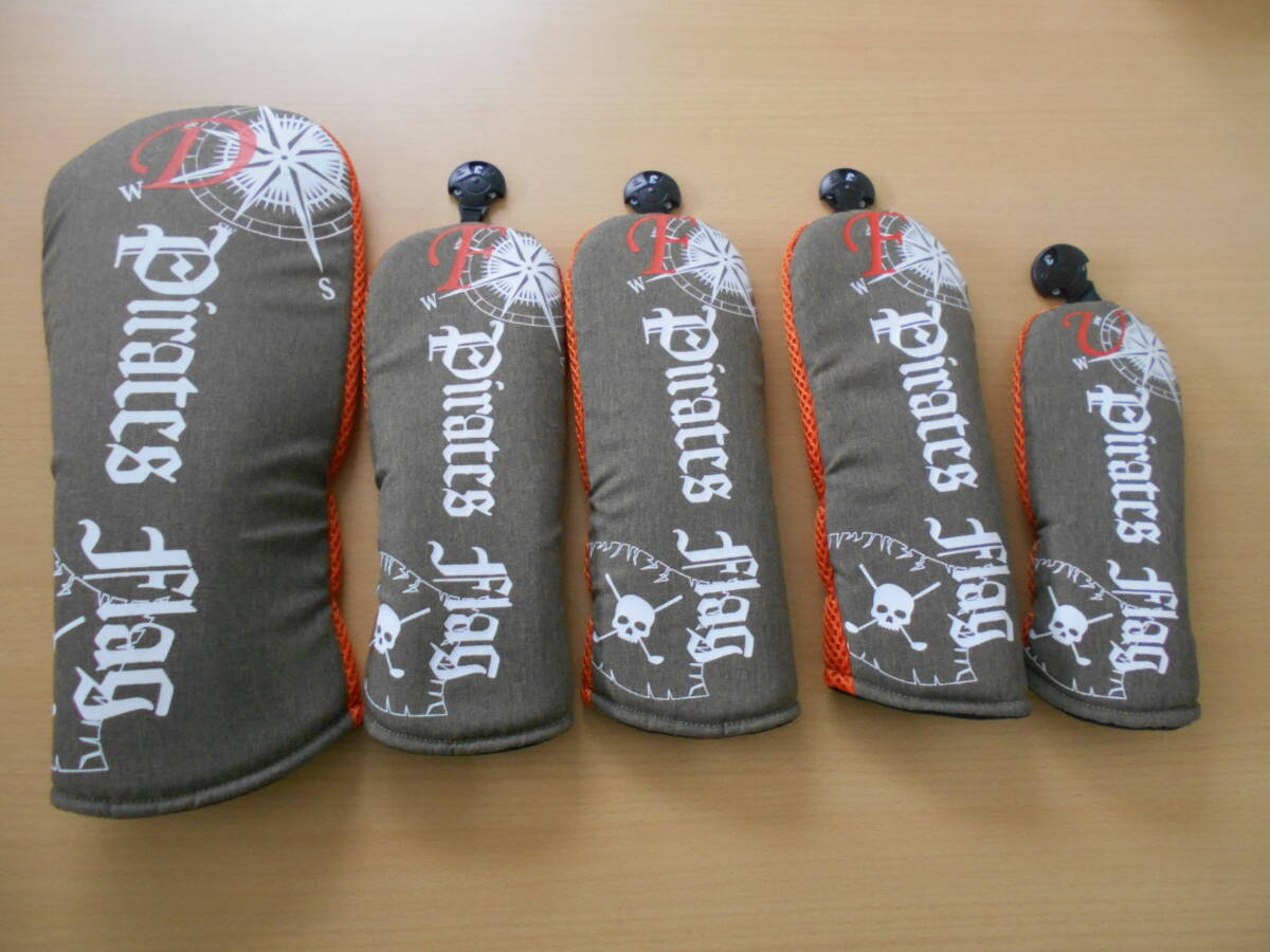 ■パイレーツフラッグ 5本 DR×1 FW×3 UT×1 カーキ 新品■拍卖