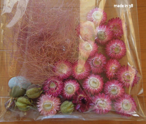 訳あり ドライフラワー 貝細工 スモークツリー ニゲラ ヘッド リース 材料拍卖