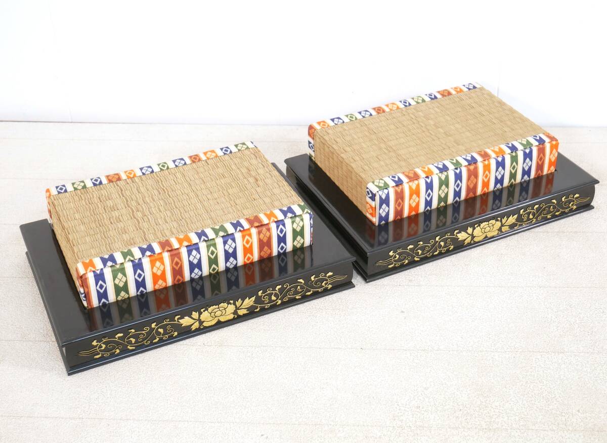■ひな祭り/雛人形◇親王台 特小【幅31cm×奥行き21.5cm×高さ8.5cm】■拍卖