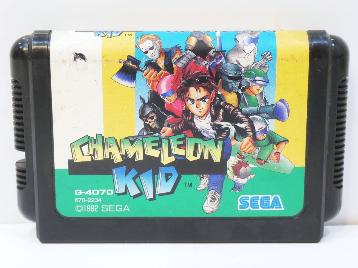 ■SEGA セガ◇MD/メガドライブソフト☆カメレオンキッド【端子清掃/動作確認済み】■拍卖
