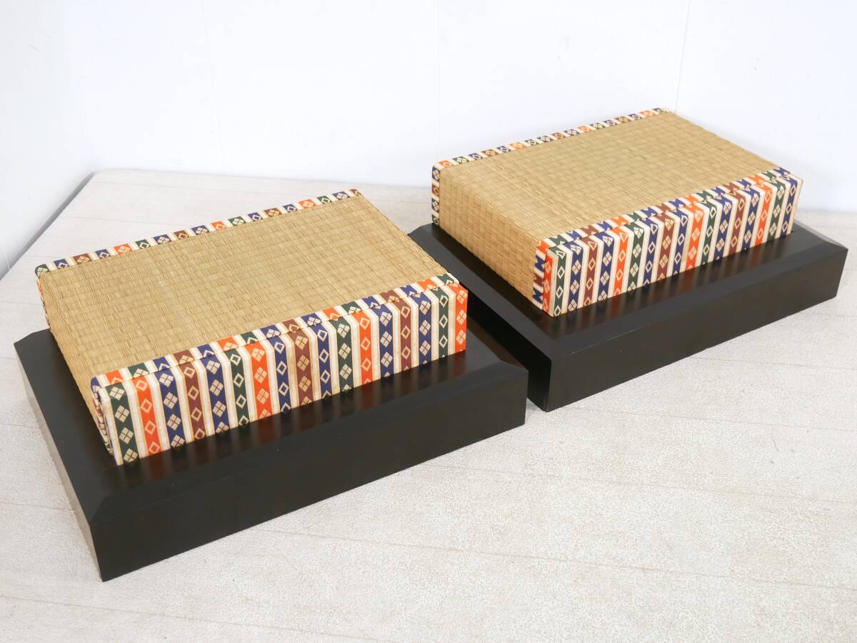 ■ひな祭り/雛人形◇謹製☆京風 7番 親王台【幅41cm×奥行き28cm×高さ14cm】■拍卖