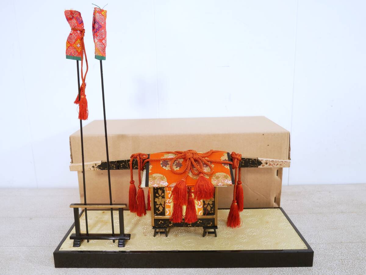 ■ひな祭り/雛人形◇御かご 御駕籠 伝統工芸木製品■拍卖