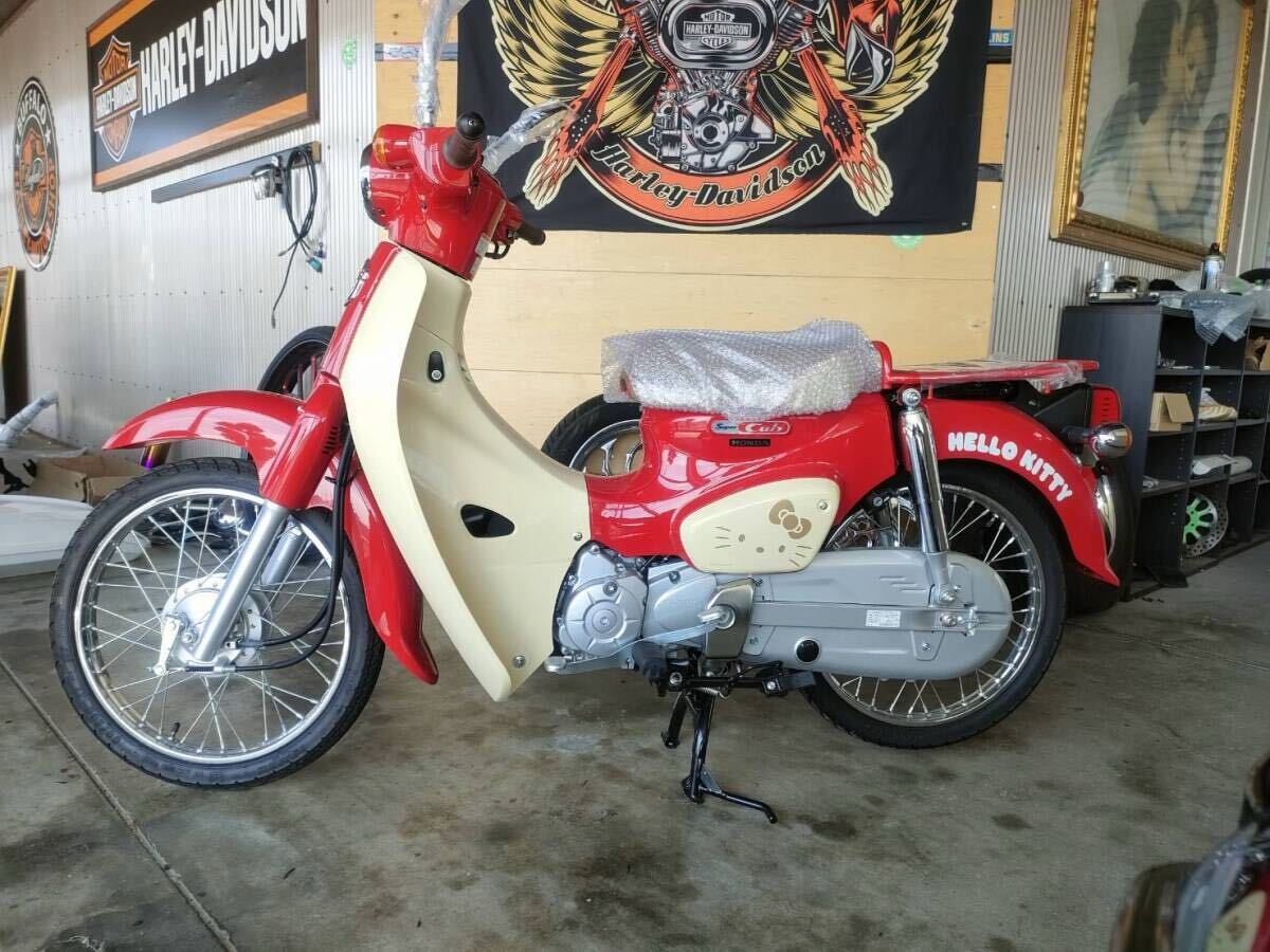 スーパーカブ50・HELLO KITTY 中古 程走行 美車 拍卖