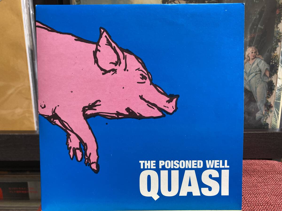 【7インチ】QUASI ☆ The Poisoned Well c/w California 98年 UK Domino 輸入盤 アナログ 米インディー 名曲 良品拍卖