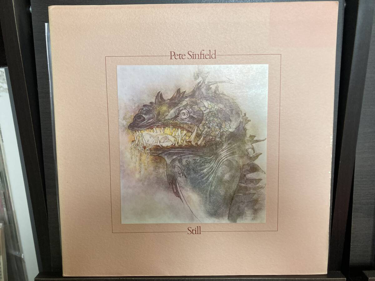 【LP】PETE SINFIELD ☆ Still 73年 UK Manticore 輸入盤 英国盤 リプレス アナログ プログレ 名盤 クリムゾン作詞家 ゲートフォルド 良品拍卖