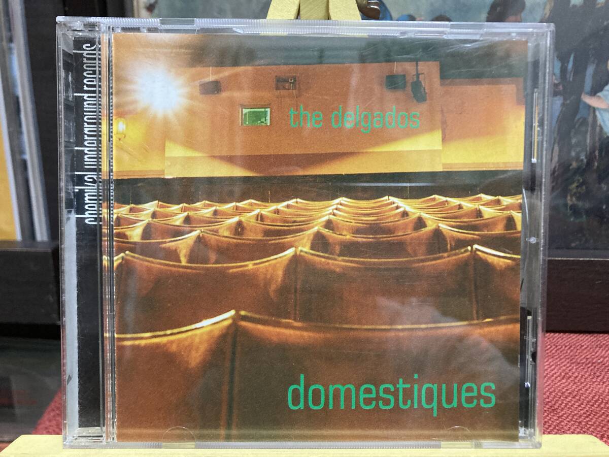 【CD】DELGADOS ☆ Domestiques 96年 UK Chemikal Underground 輸入盤 グラスゴー ギターポップ 名盤 良品拍卖