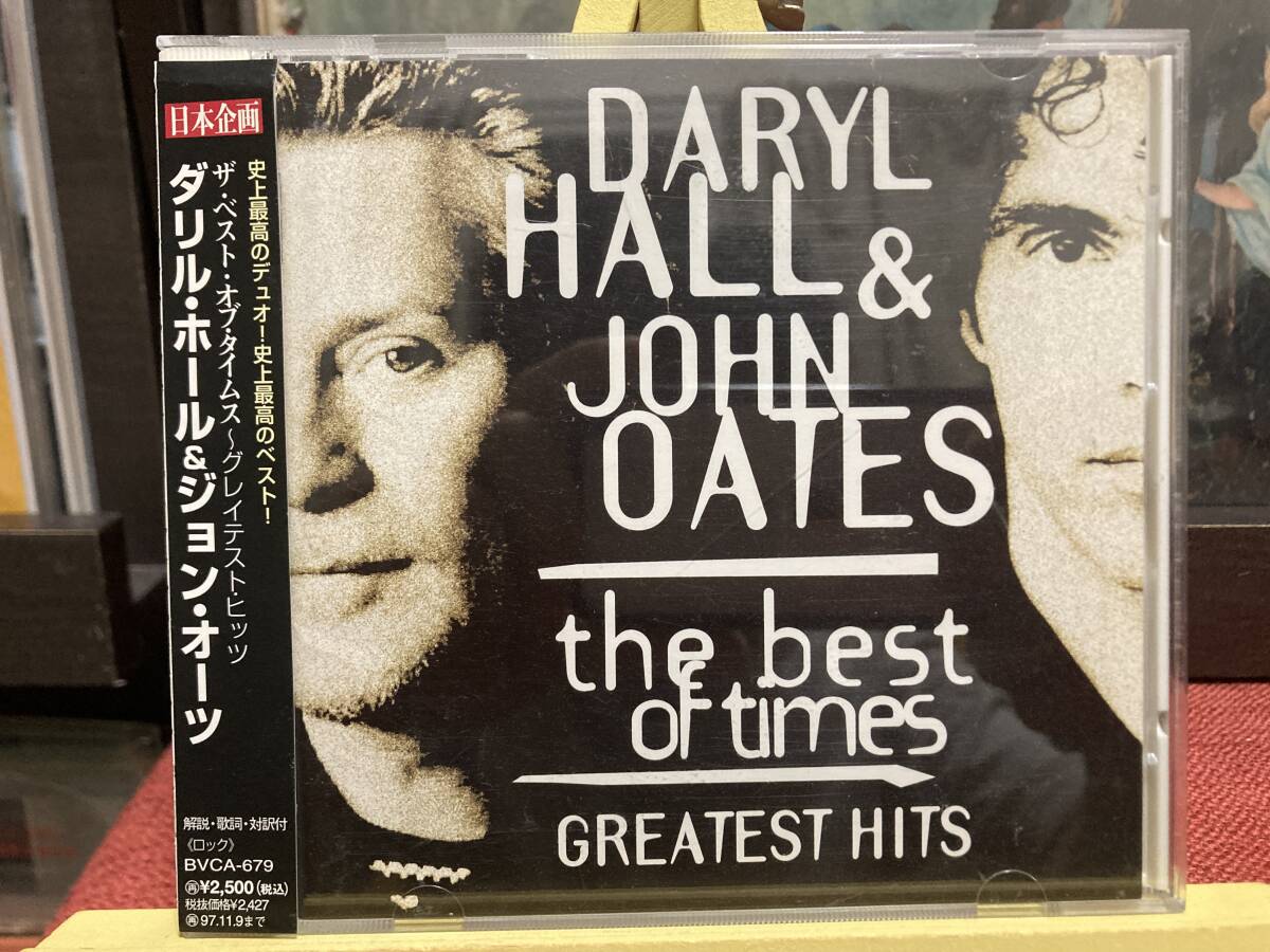 【CD】DARYL HALL & JOHN OATES ☆ The Best Of Times Greatest Hits 国内盤 95年 RCA ベスト盤 日本独自企画 18曲収録 帯付き拍卖