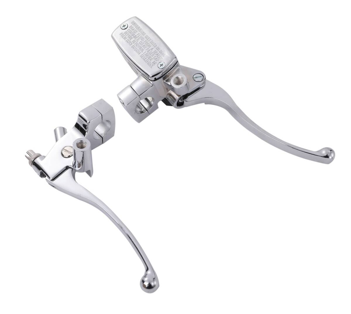 マスターシリンダー ブレーキ クラッチ レバー セット 25mm シルバー 銀 ハンドル シャドウ マグナ スティード ドラッグスター 等 汎用品拍卖