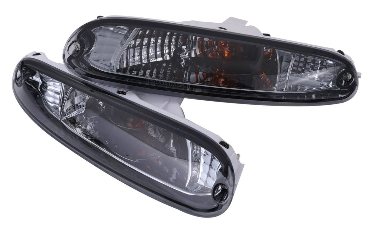 マツダ 用 フロント バンパー コンビ ランプ 左右セット スモークレンズ ウインカー ポジション ユーノス ロードスター NA6CE NA8C 汎用品拍卖