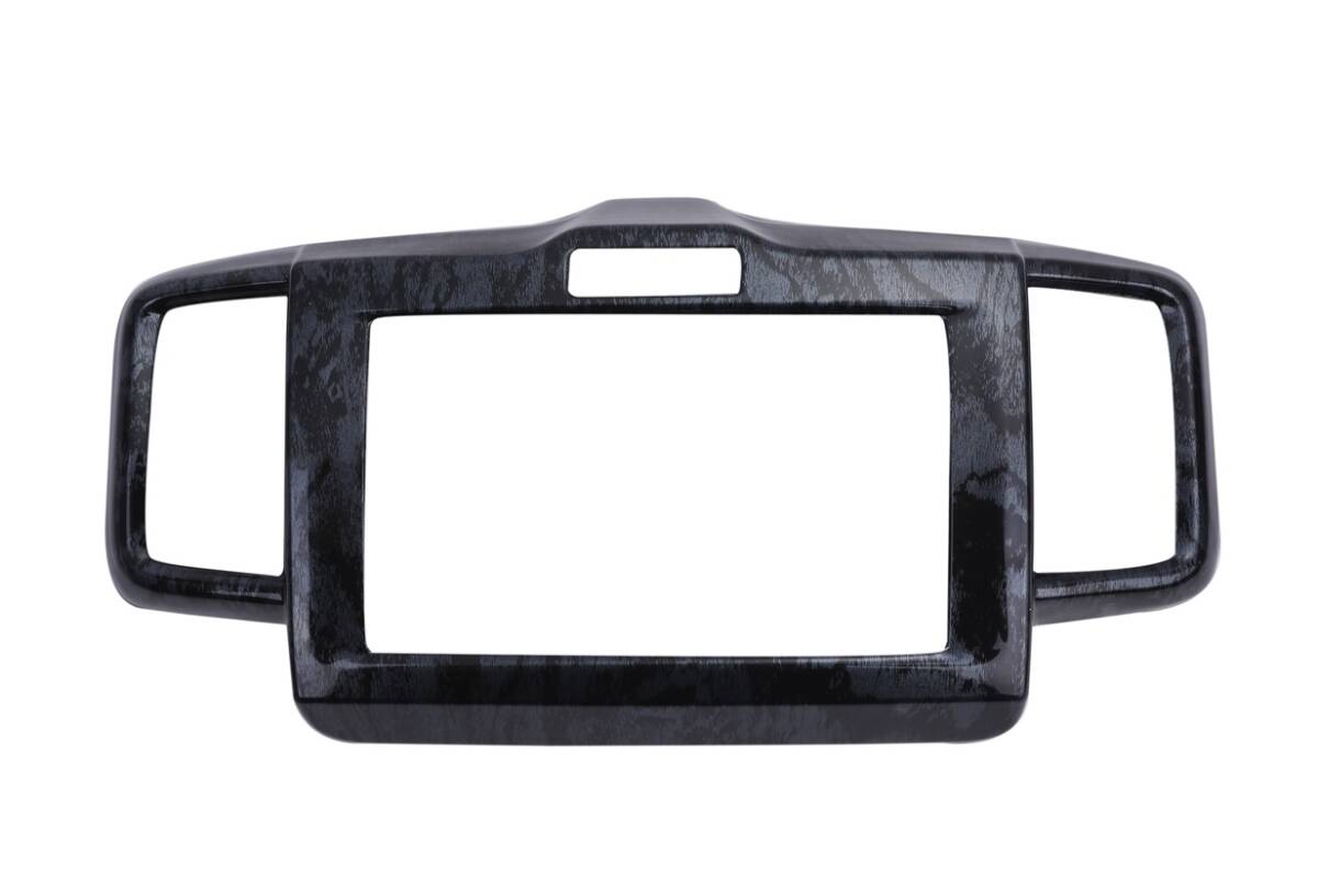 ホンダ用 インテリアパネル ナビ フレーム カバー ブラック フリード GB3 GB4 前期 専用設計 社外品拍卖