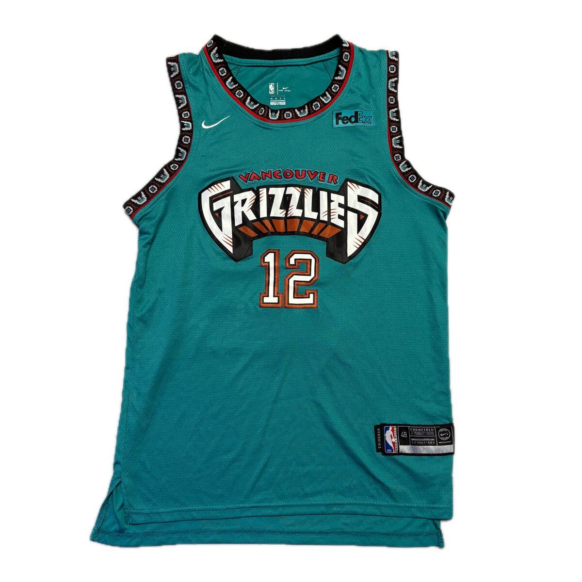 グリズリーズ ジャモラント NBA ユニフォーム バスケ タンクトップ ゲームシャツ M拍卖