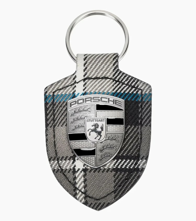 ポルシェ特注 キーリング 911 ターボ クレスト 50周年記念 ドイツ製 Porsche Keyring Turbo Crest 50th Anniversary Tartan WAP0503690S50Y拍卖