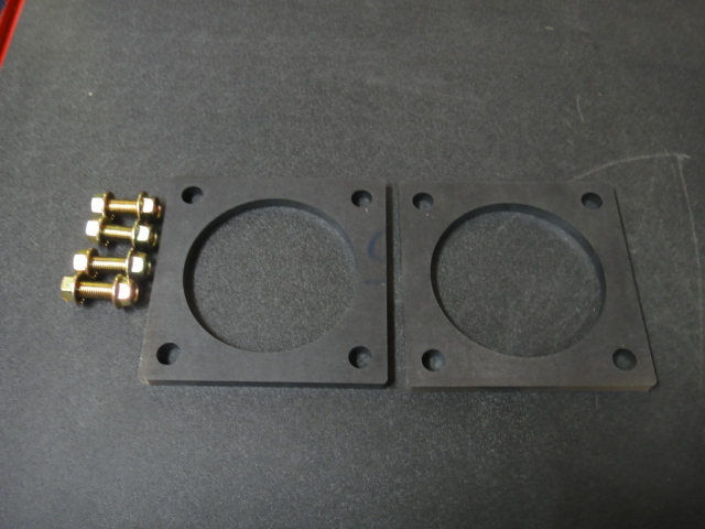 マフラー製作用フランジ 101.6φ用 2枚セット ダブルマフラー マニ割り v8拍卖