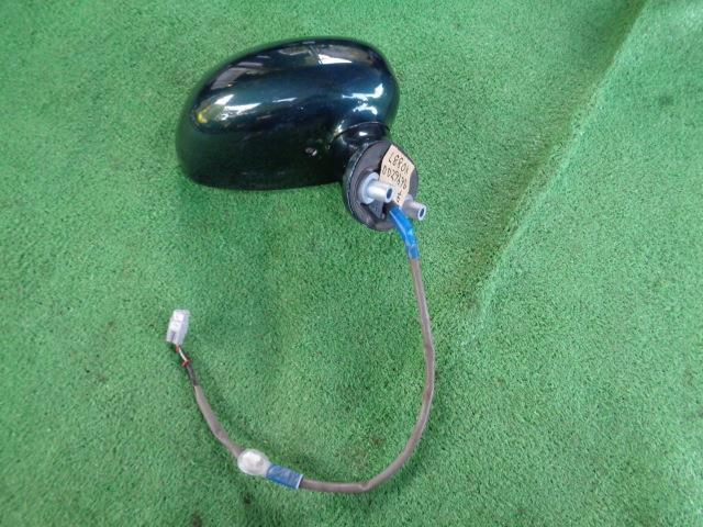 コペン ABA-L880K 右サイドミラー/ドアミラー 電動 格納手動 3Pカプラ 6Q7 ダークグリーンマイカ拍卖