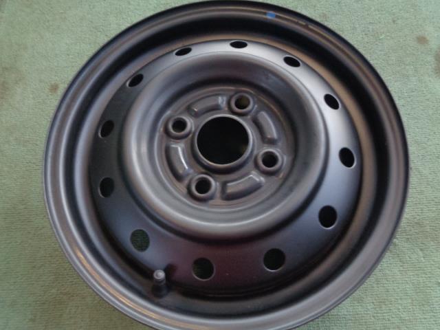 中古 日産 モコ MG21S 純正 13インチ 4J スチールホイール 1本 黒色 丸穴12個拍卖