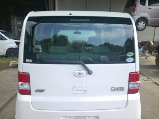 ムーヴコンテ DBA-L575S バックドア/リアゲート W24 パールホワイトIII カメラ付拍卖