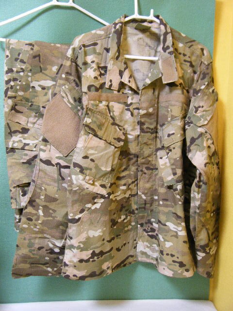 TE-11 実物 NATO 戦闘服 上下 ミリタリー カモ 迷彩「7080/8494」→身長170~180cm/胸囲84~94cm ●送料1050円拍卖