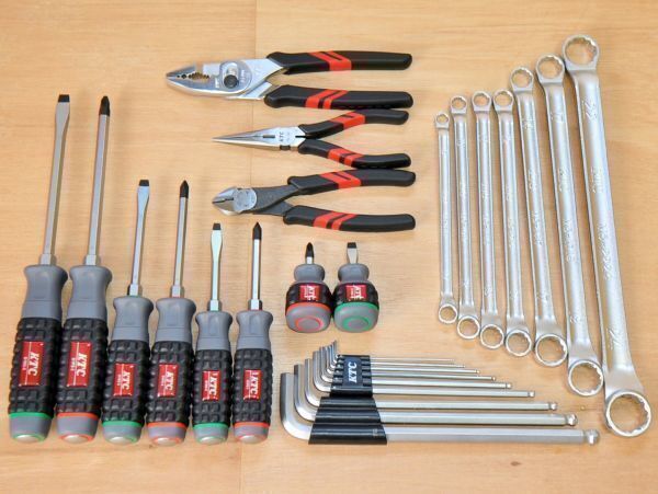 ▲KTC 工具セット 4種類 メガネ・ドライバー・握り物・六角●ツールセット拍卖