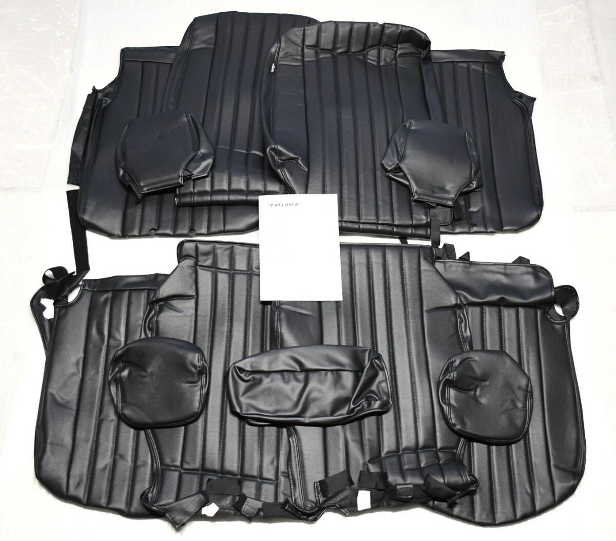 未使用 ムーヴキャンバス LA800S LA810S 純正オプション 本革風 シートカバー ブラッ拍卖