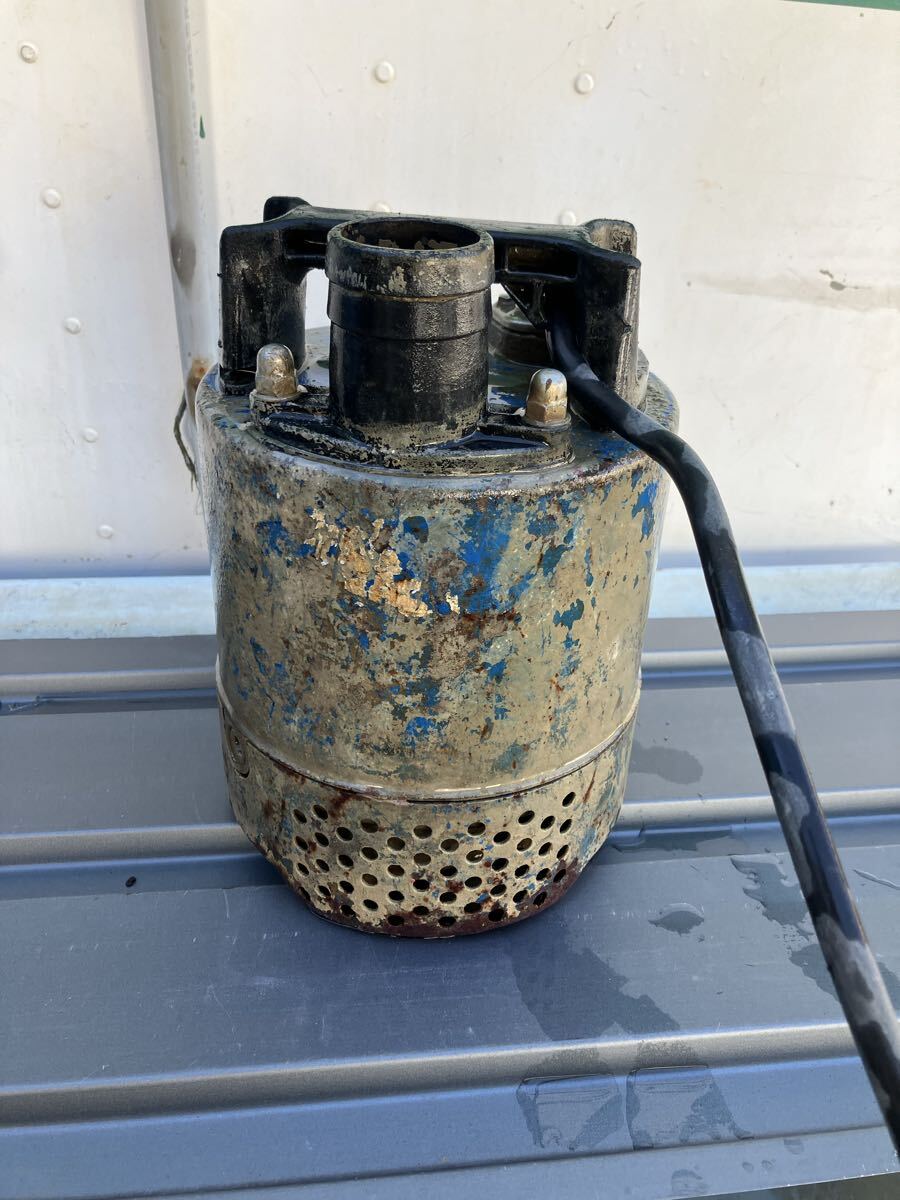 動作確認 水中ポンプ メーカー不明 工事用拍卖