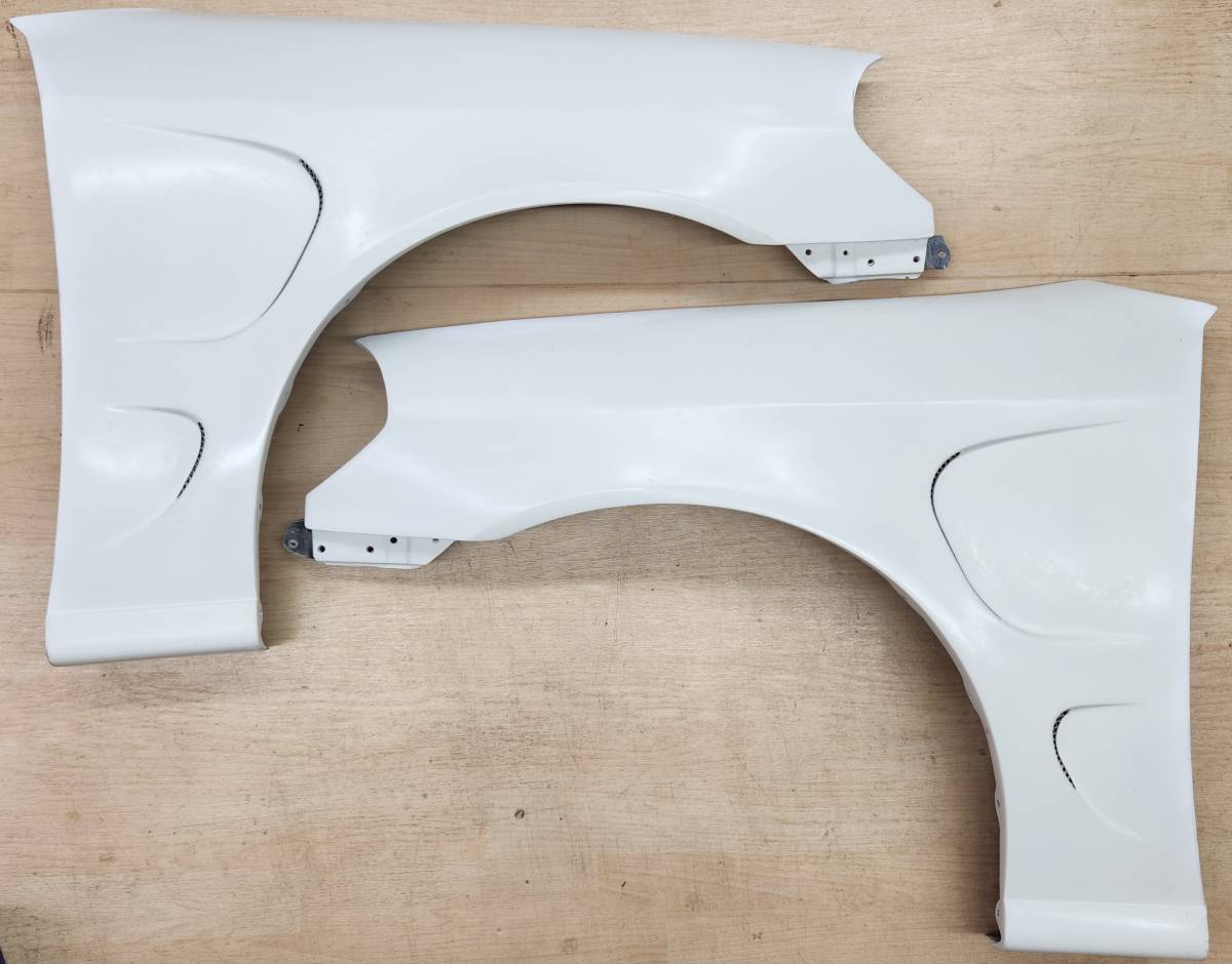 GE極上 JZX110/GX110 マーク2用 20mm フロントワイドフェンダー 左右 FRP拍卖