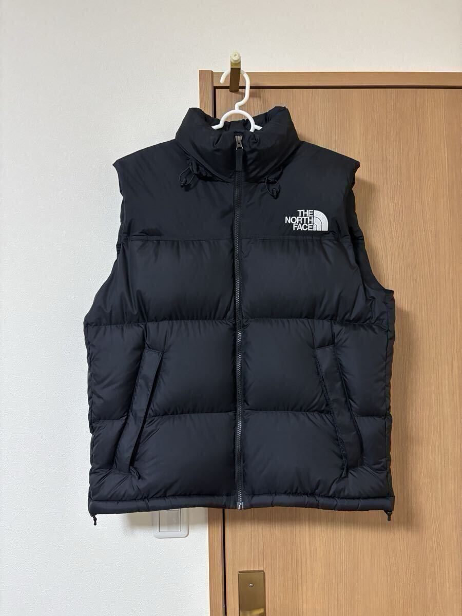 THE NORTH FACE ノースフェイス Nuptse Vest ヌプシベスト L ブラック ND92232/ダウンベスト拍卖