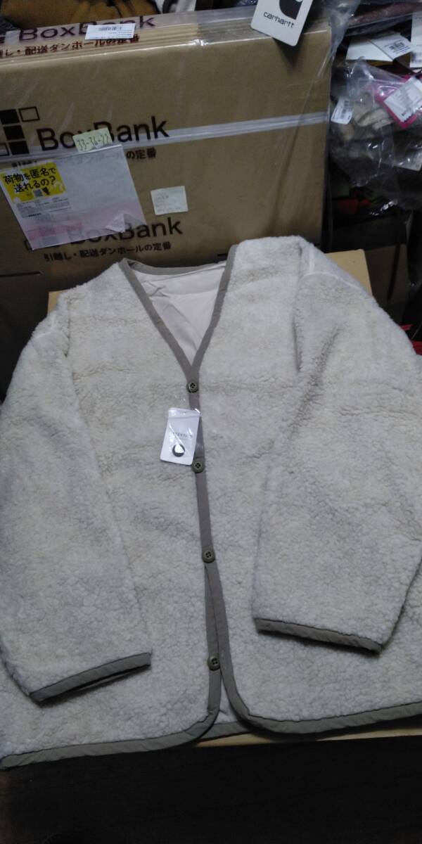 未使用自宅保管品JOURNAL STANDARD Vintage BOA Liner カラーオフ サイズL拍卖