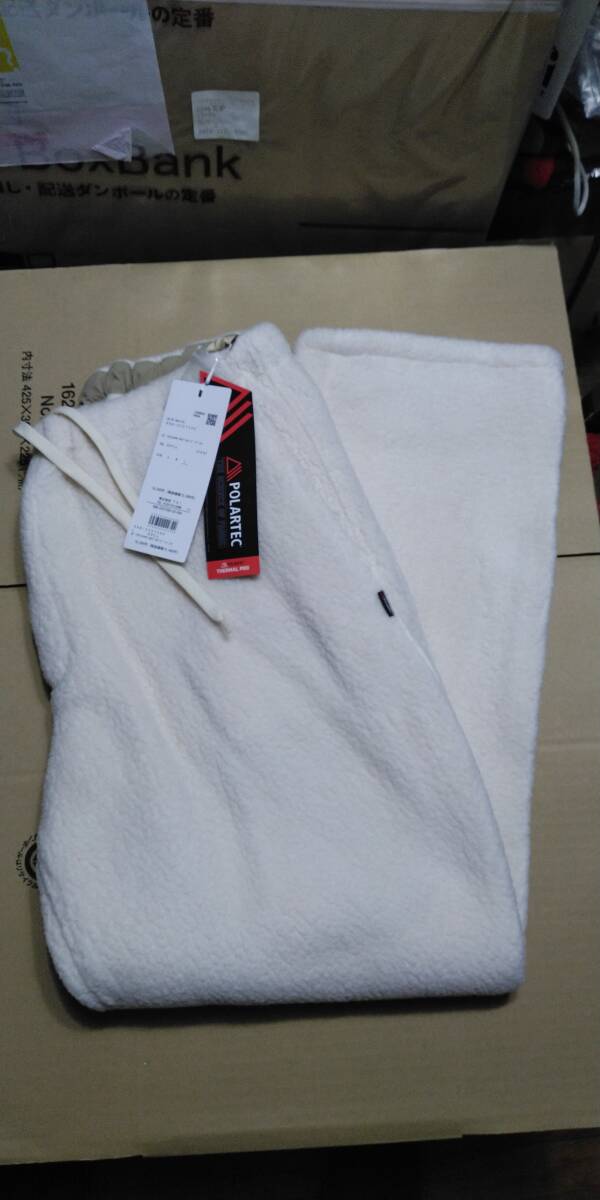 未使用自宅保管品NANO universeナノ・ユニバースLB.03/ポーラテック(R)サーマルプロイージーパンツ カラーエクリュ サイズL拍卖