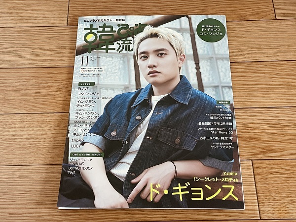 韓流ぴあ 2025年11月号 通常版 単行本 ド・ギョンス ユク・ソンジェ PLAVE tripleS LUCY キム・ドンワン n.SSign拍卖