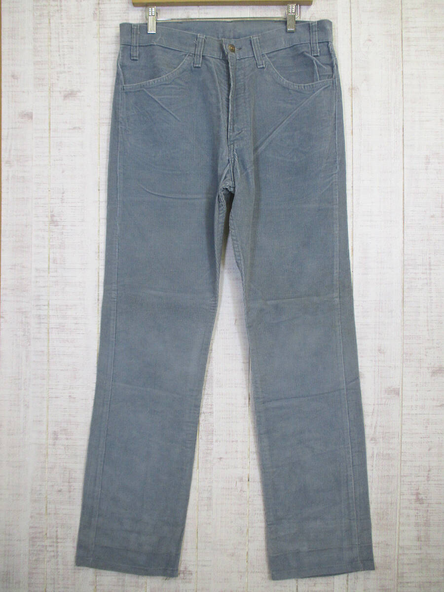 80's 1984年製 ヴィンテージ Levi's リーバイス コーデュロイパンツ 519 W33xL32 タロンジッパー USA製 #416拍卖