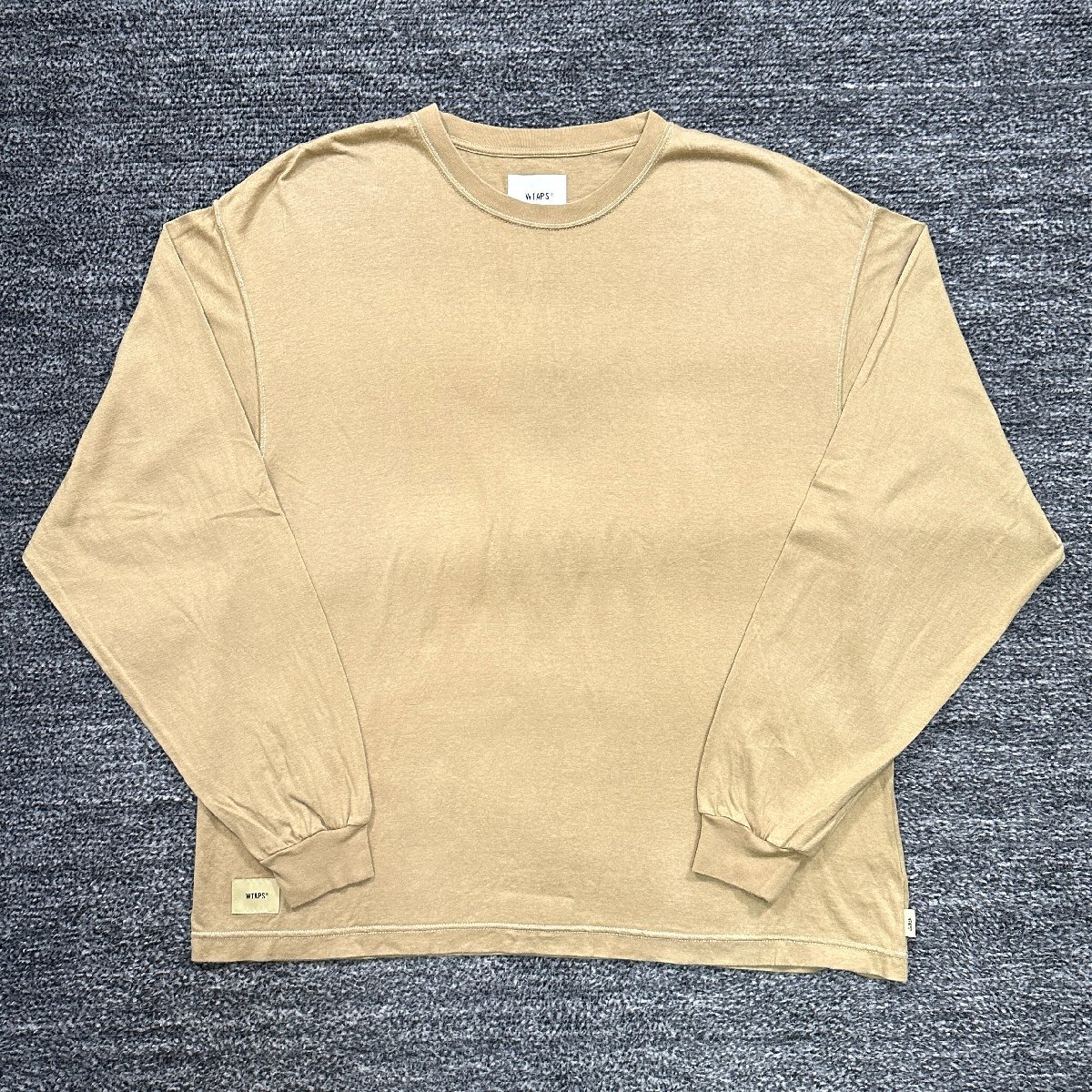 21aw Wtaps BLANK 02 LS / COTTON 01 ダブルタップス ロンT拍卖