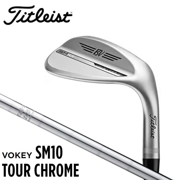 新品★タイトリスト★ボーケイ VOKEY SM10 ウェッジ★ツアークローム★2024★48/10 F★BV105★日本正規品拍卖