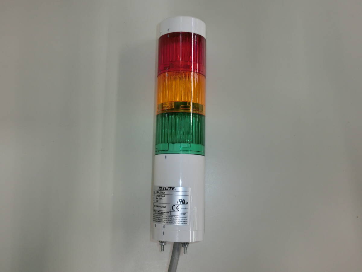 PATLITE LR5-302WJNW-RYG LED積層信号灯 Φ50 シグナル・タワー パトライト 001拍卖