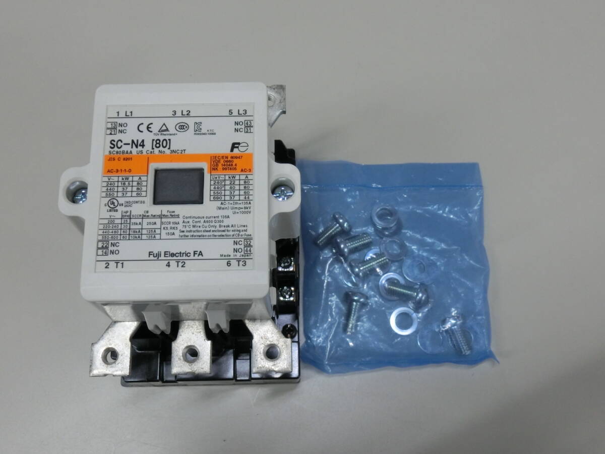富士電機 SC-N4 コイルAC200V 2a2b 電磁開閉器 FUJI拍卖