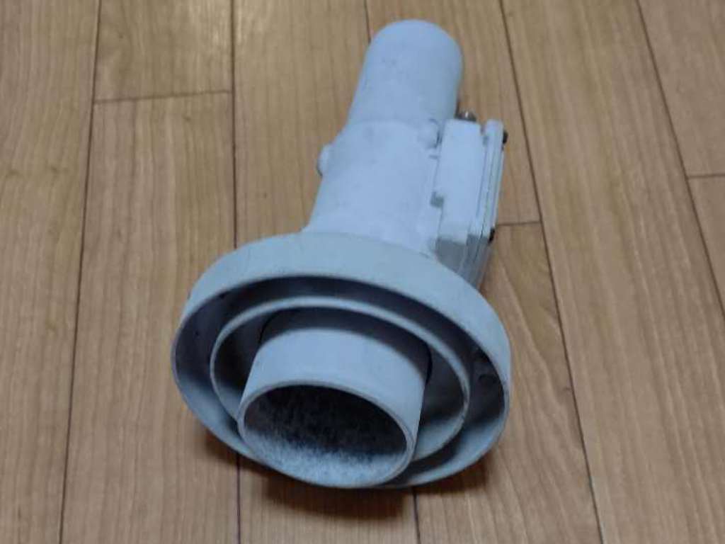 【マニア必見】★海外衛星受信 正反射器・中心フィードアンテナ Cバンド/Kuバンド複合LNBF PBI Turbo-4200 フィードホーン付き★中古動作品拍卖