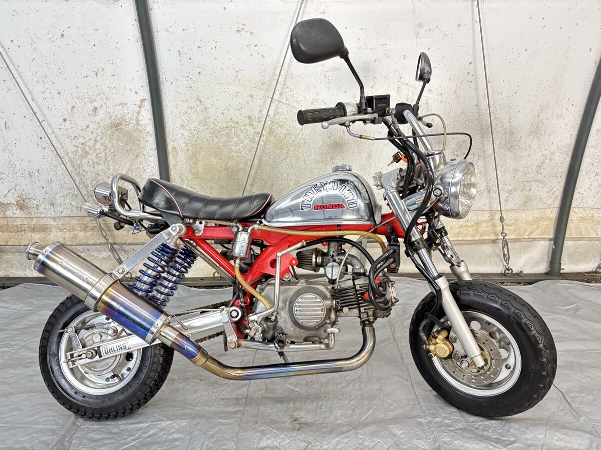 限定車の中の限定車 !! 東京リミテッド/フルカスタム/高額整備済 モンキー メッキ Z50J (検 ゴリラ エイプ ダックス ksr nsr ns1 tzr tzm拍卖