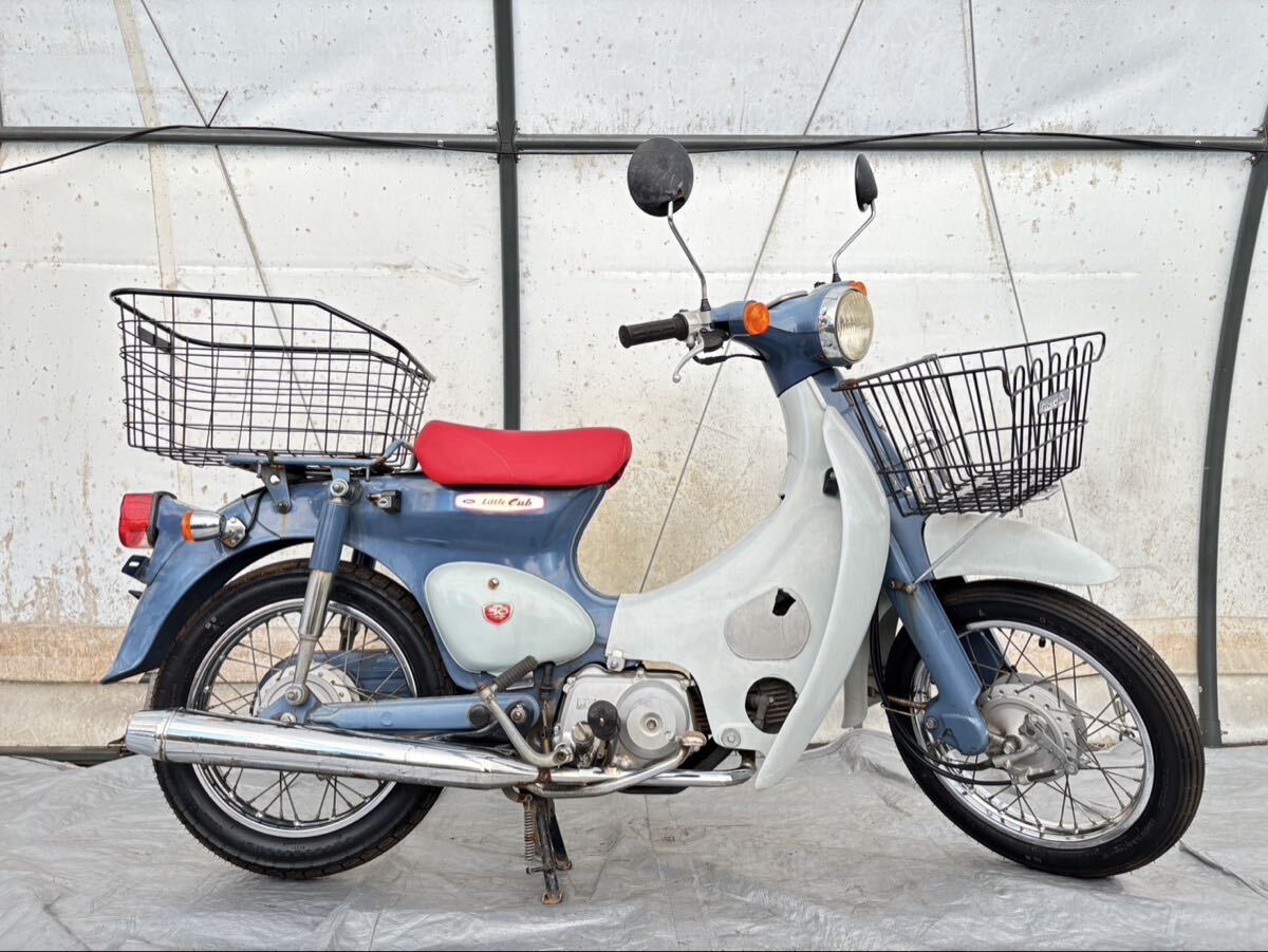 キレイな限定車 !! 50thスペシャル / 整備済(シート革新品/キャブセッティング) 即乗OK リトルカブ(検 スーパーカブ クロスカブ エイプ 拍卖