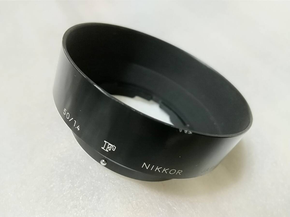 Nikon ニコン メタル レンズフード NIKKOR 50/1.4(F刻印)【ユーズド・良品】拍卖