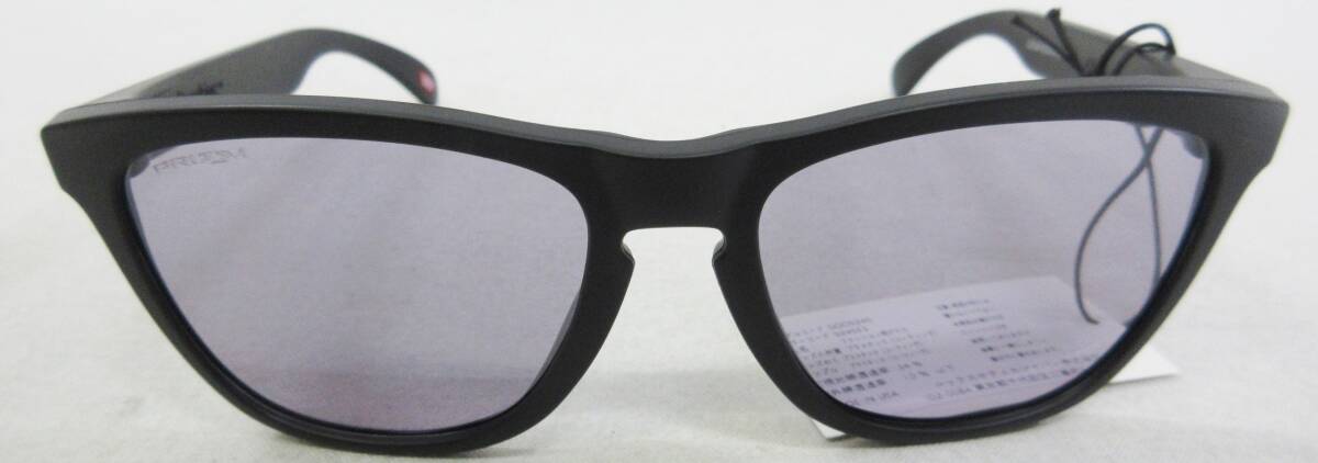 ●④●OAKLEY●0OO9245●Frogskins Asian Fit●Matte Black●Prizm Slate●正規品●元箱有り●拍卖