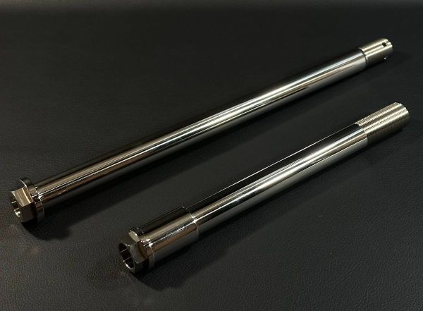 Z900RS Z900RS Cafe フロント リア アクスルシャフト前後セット 中空 カワサキ KAWASAKI Z900 リヤ bv465拍卖