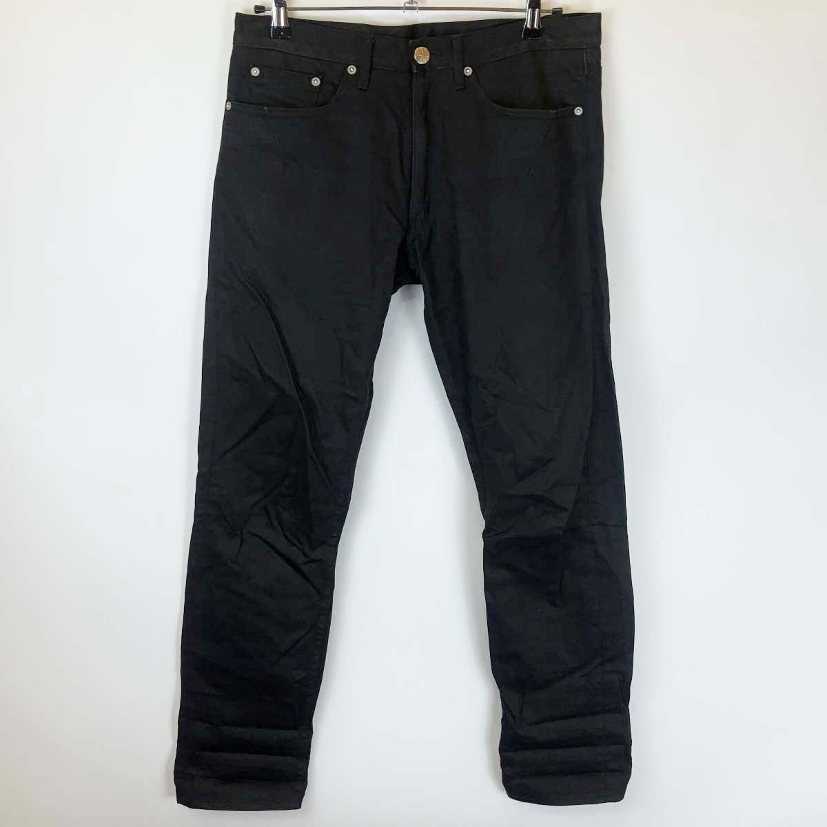 【中古】WOLFS HEAD ウルフズヘッド TRASH HEAD トラッシュヘッド コットン ツイル パンツ black tiger ブラック タイガー W34 TH-P1拍卖