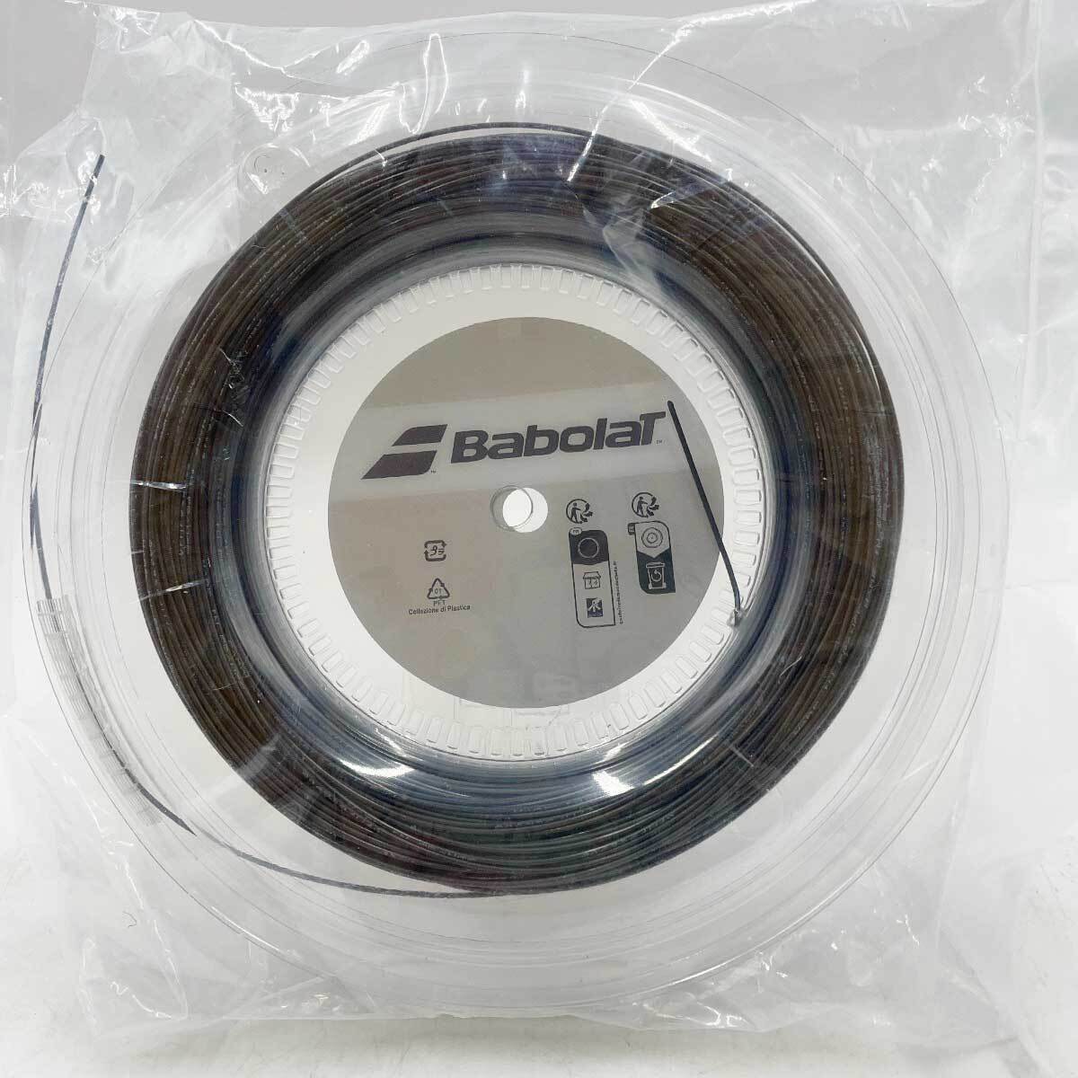 【中古・未使用品】バボラ RPM ブラスト BLAST 125 硬式 テニス ストリング ガット 200m ロール ブラック 243110 BABOLAT 1.25mm拍卖