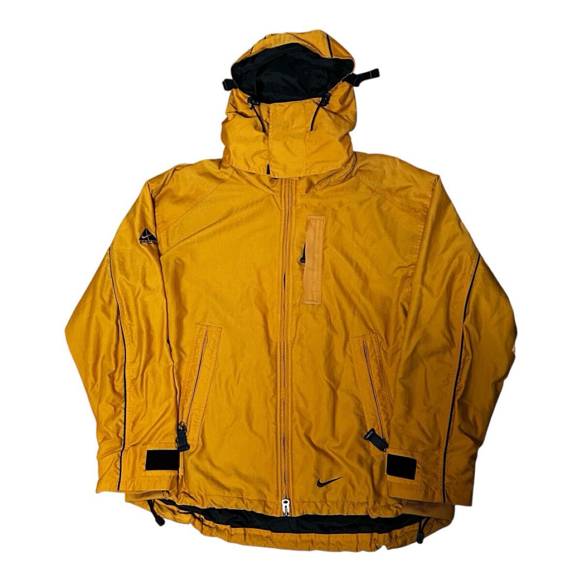 レア 90s NIKE ACG イエロー ジャケット パーカー XL拍卖